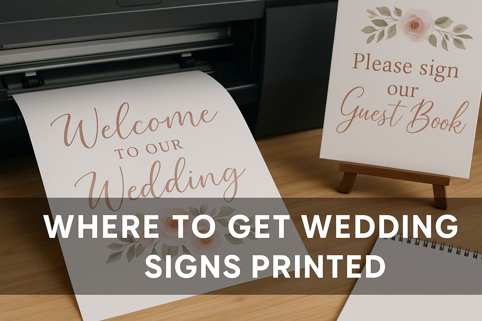 Where to Get Wedding Signs Printed: Top Places & Tips for Stunning Signage