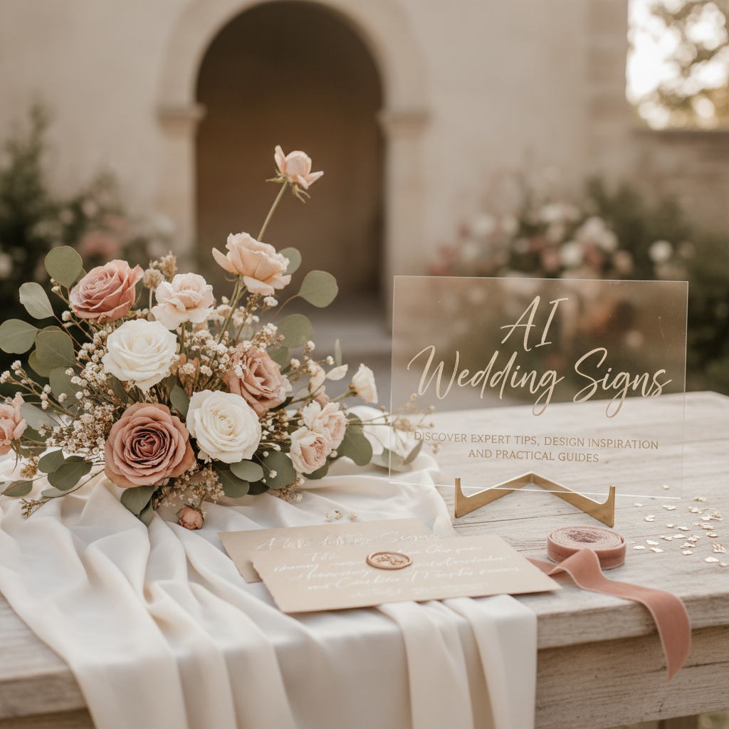 Welcome to the AI Wedding Signs Blog