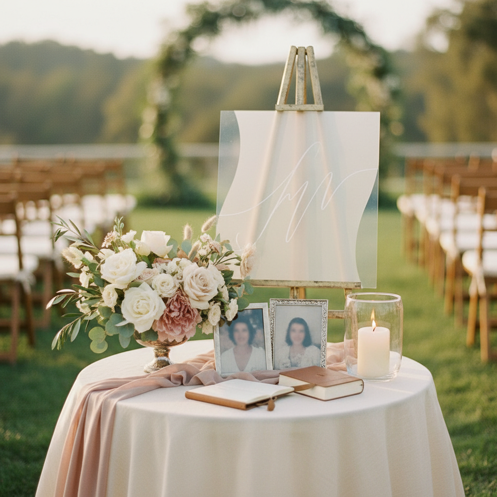 Wedding Memorial Sign Wording: Respectful, Personal & Clear Examples
