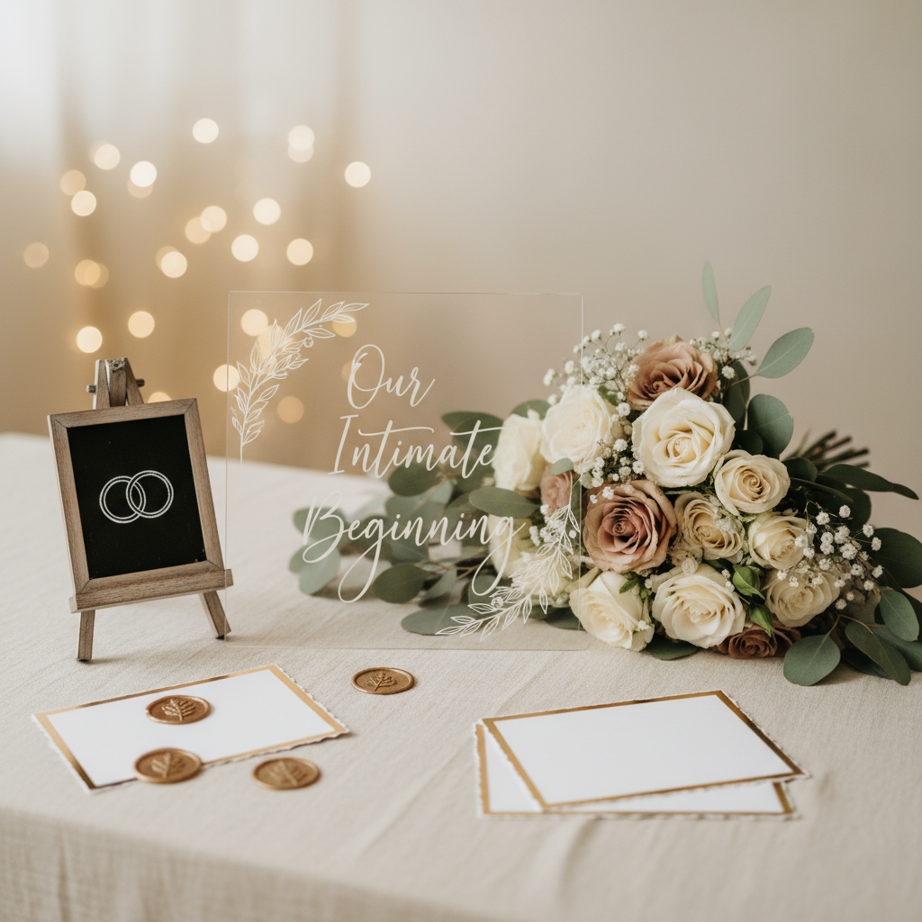 The Ultimate Guide to Micro Wedding Signs: Creating Meaningful Signage for Intimate Celebrations