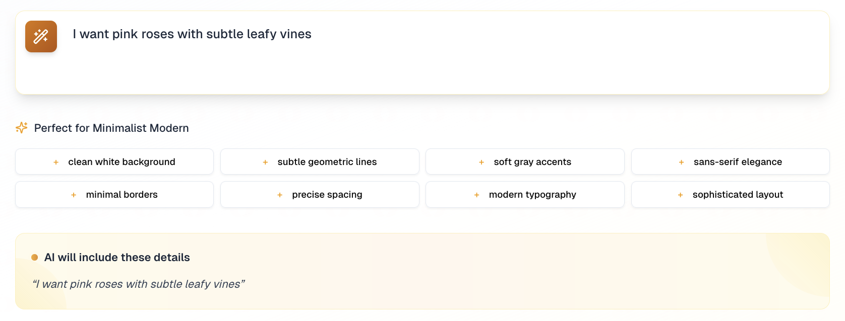 Add Personal Touch - Wedding Sign Generator Step
