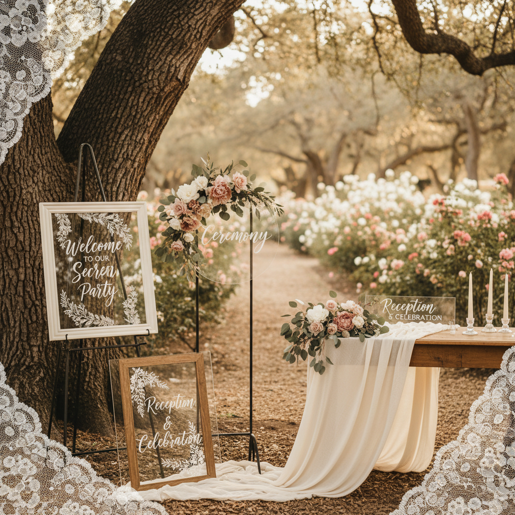 Garden Wedding Signs: 60+ Floral Ideas for Outdoor Celebrations